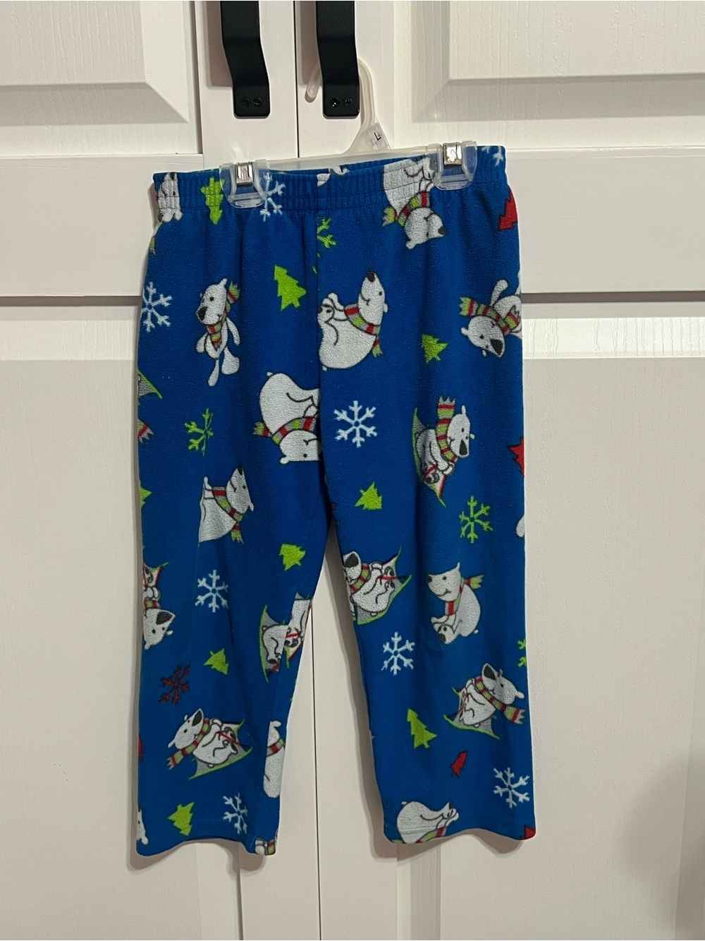 The Children's Place Blue Polar Bear Fleece Pajama Pants